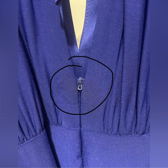 R & M Richard Maxi Dress Long Sleeveless Long Gown With Beaded Waist.Sz 10.NWT - Picture 11 of 16